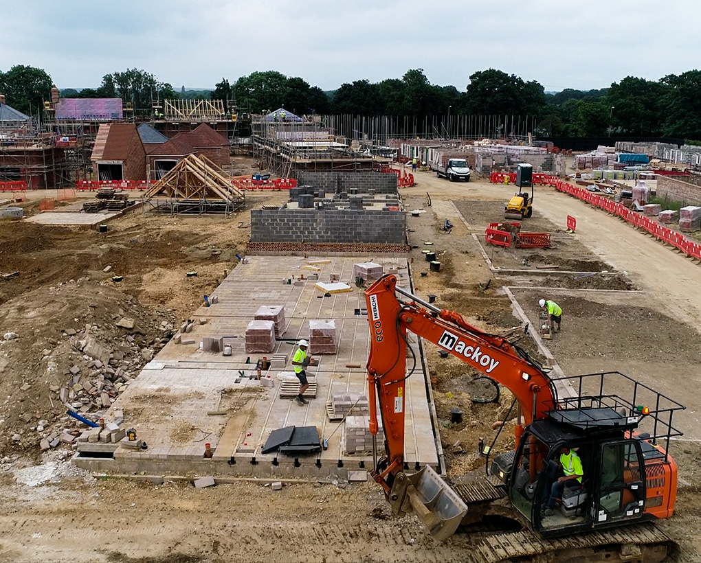 Mackoy Groundworks Site Overview Luzborough