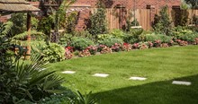 Landscaping for Show Home backyard Groundwork provided by Mackoy